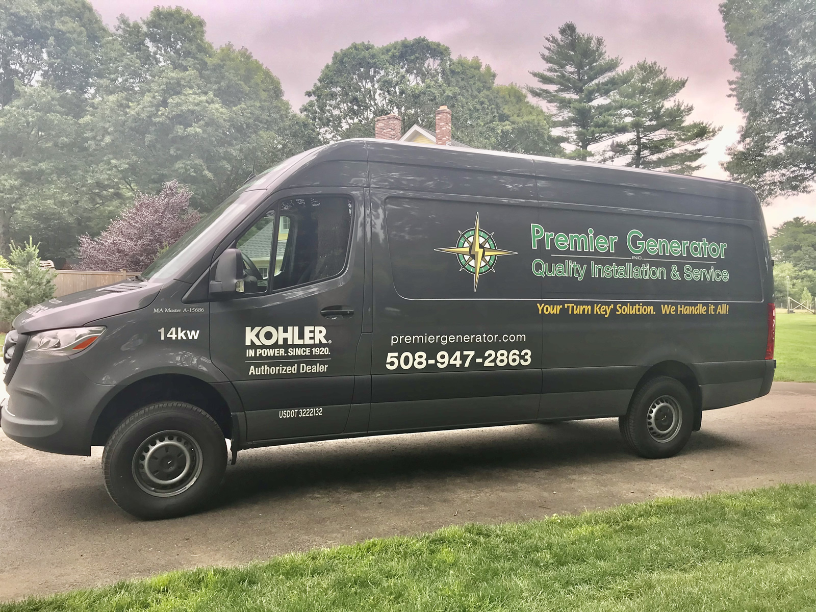Generator Maintenance and Repair Van in Massachusetts